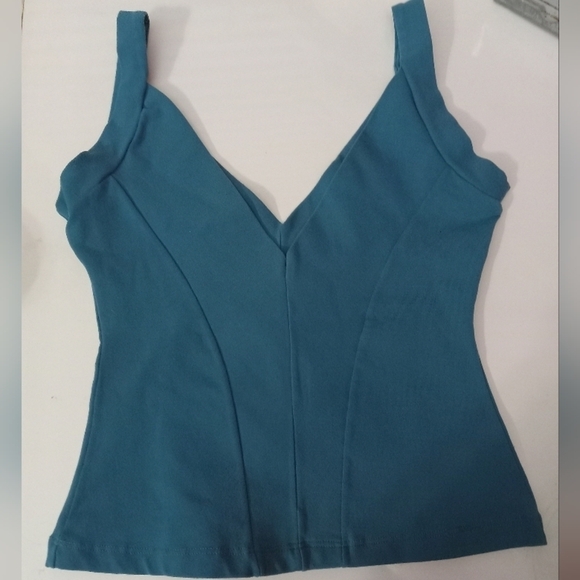 shape up Tops - NEW VINT❤️‍🔥 WOT SHAPE UP WOMANS GORGEOUS GREEN WORKOUT TOP SIZE SMALL PERFECT